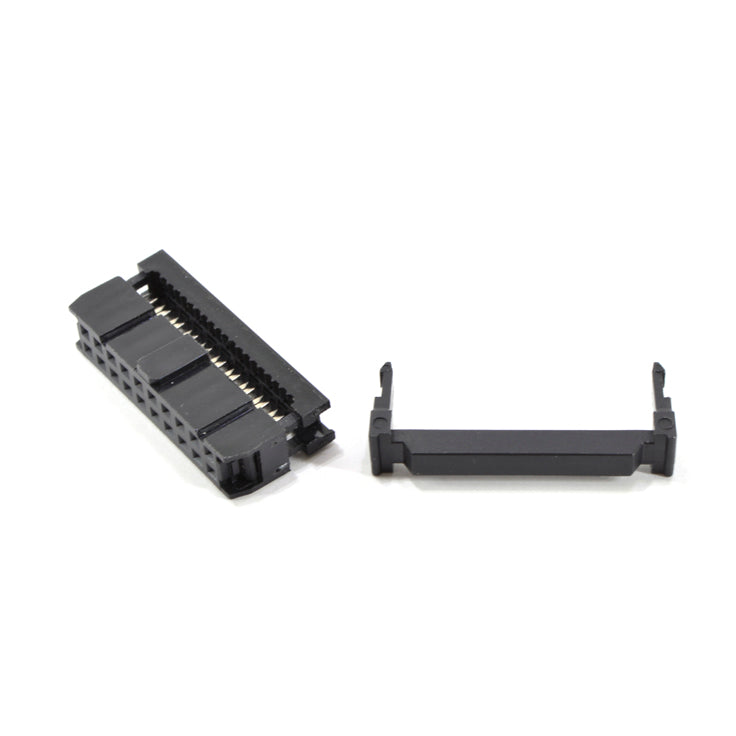 20 Pin (10x2) Ribbon (F) Connector 20 Pin (10x2) Ribbon (F) Connector